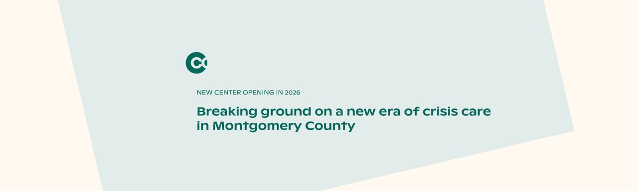Breaking ground on a new era of crisis care in Montgomery County