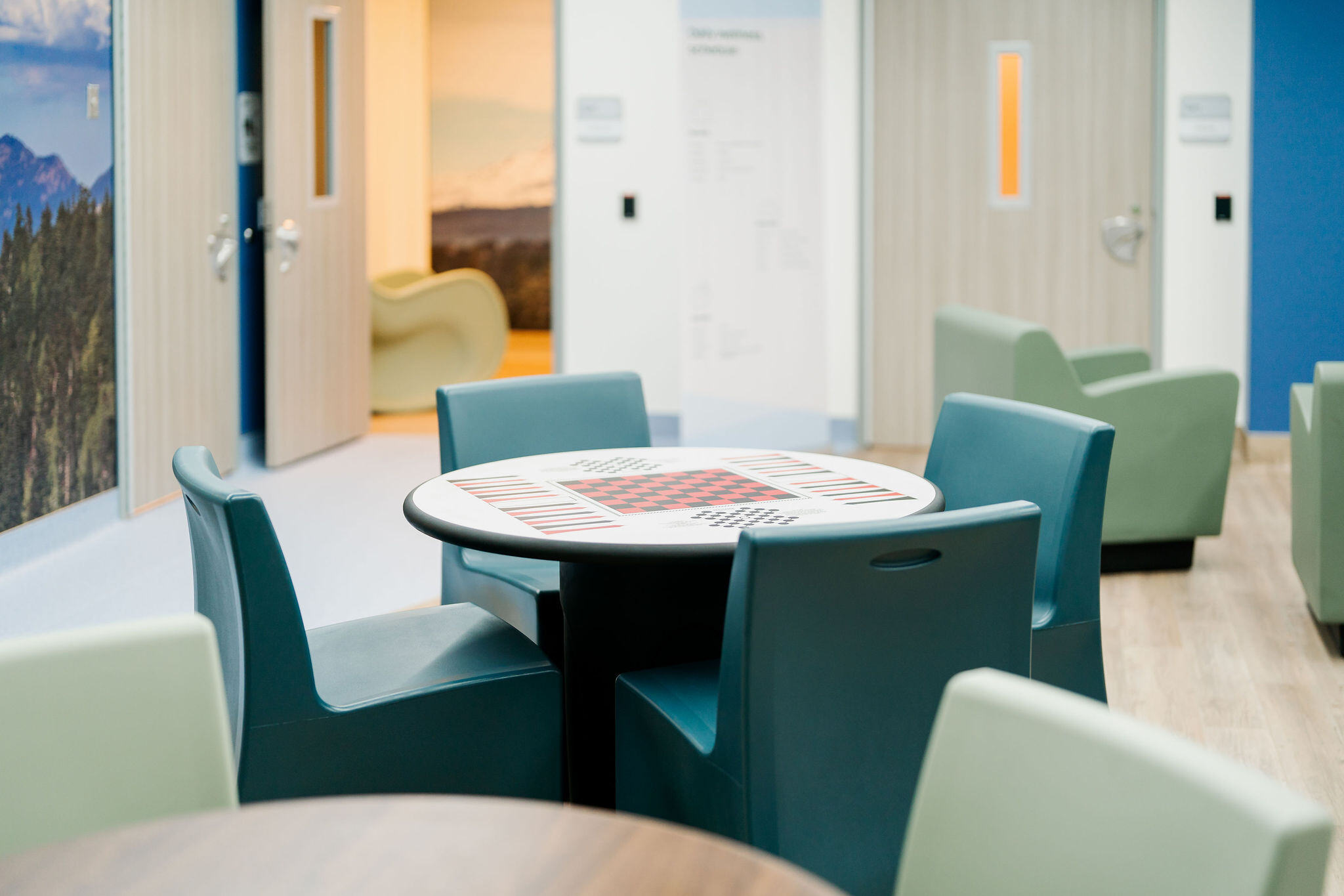 table and chairs in csu