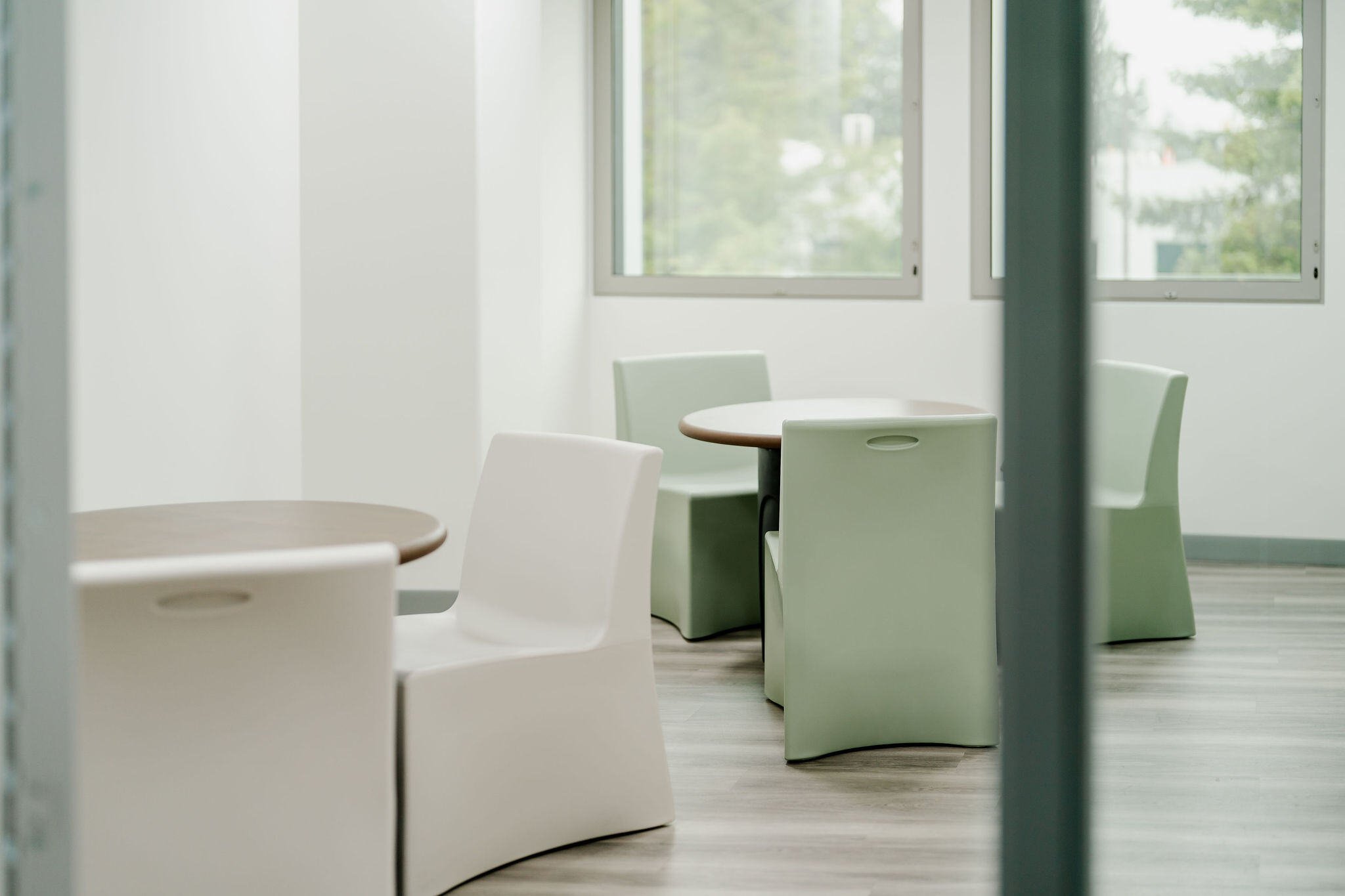 Chairs in a behavioral health center