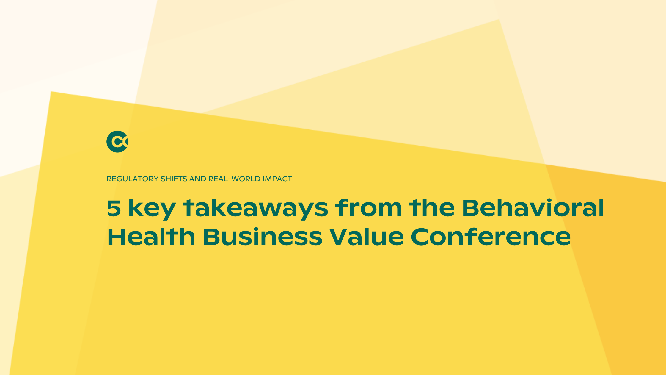 Behavioral Health Business 